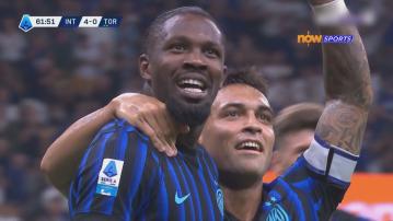 意甲　國際米蘭 5:0 拖連奴