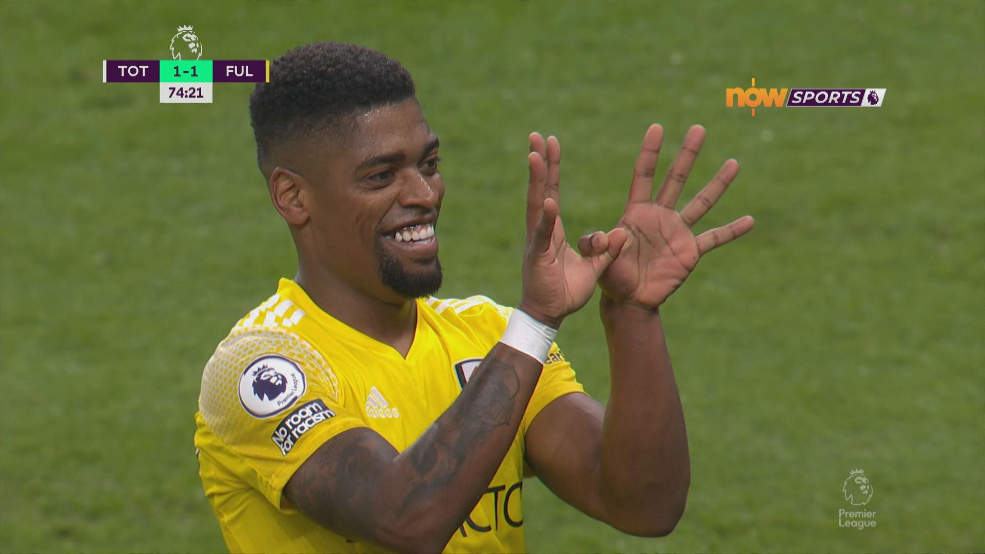 英超　熱刺1:1富咸