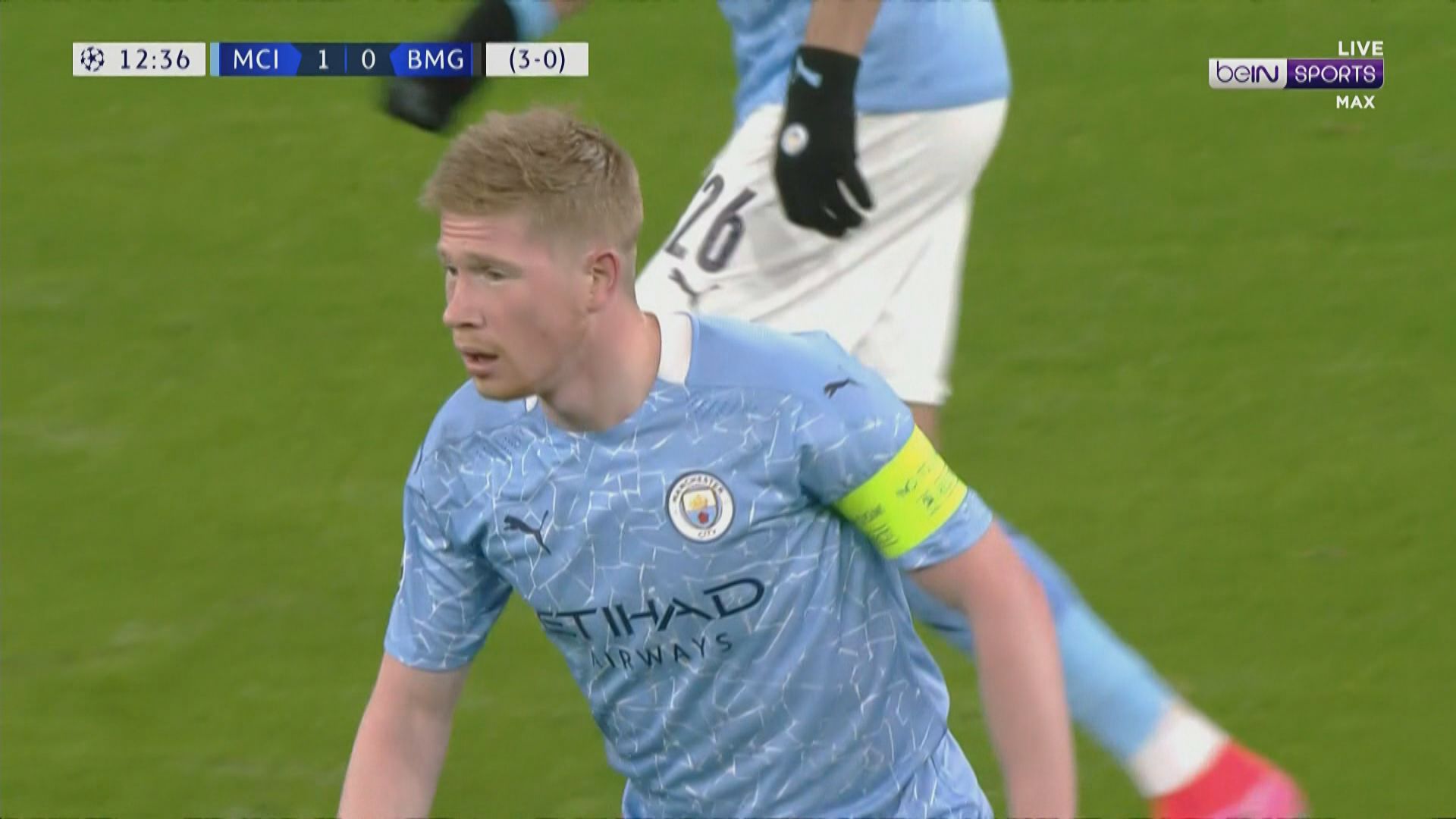 歐聯　曼城2:0慕遜加柏