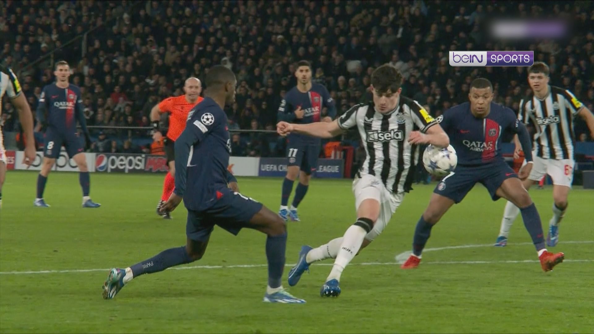 歐聯 巴黎聖日耳門 1:1 紐卡素