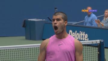 美網　艾卡拿斯擊敗利希卡晉男單四強