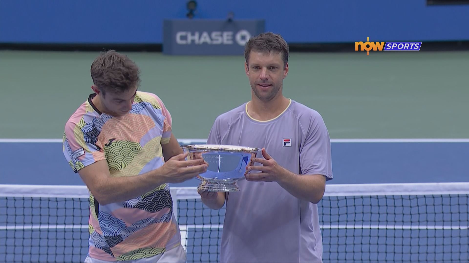 美網　格羅拿斯和施巴路斯奪男雙冠軍