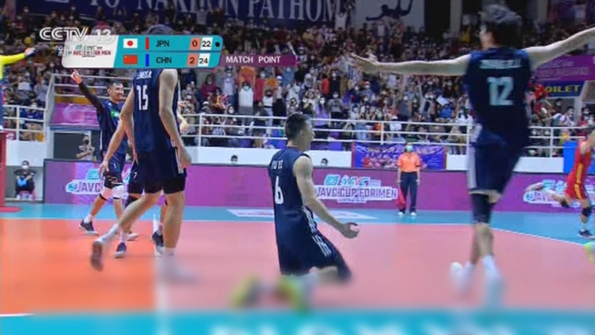 男排亞洲盃　中國隊事隔十年再奪冠