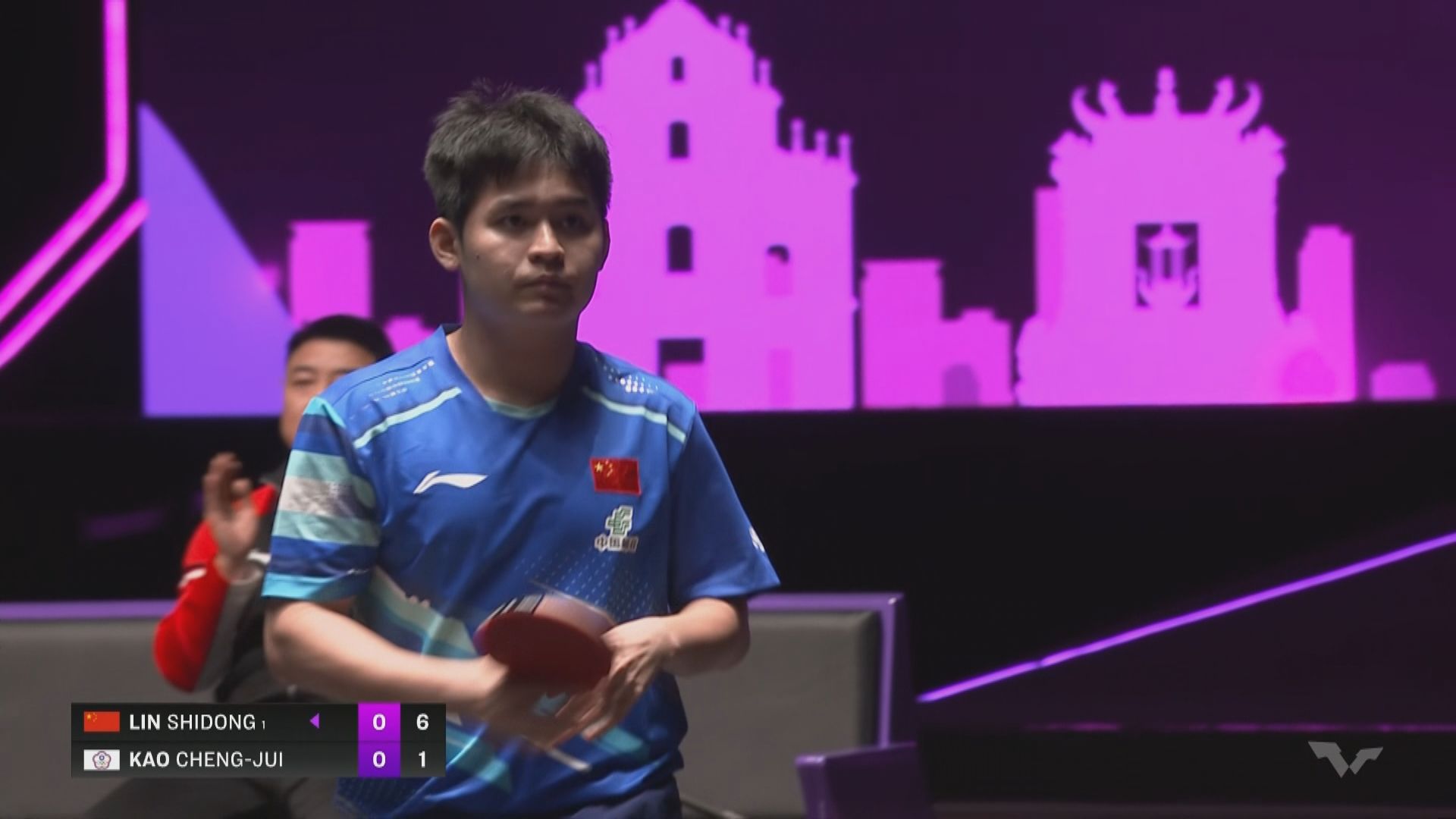 澳門乒乓冠軍賽　林詩棟首圈擊敗高承睿