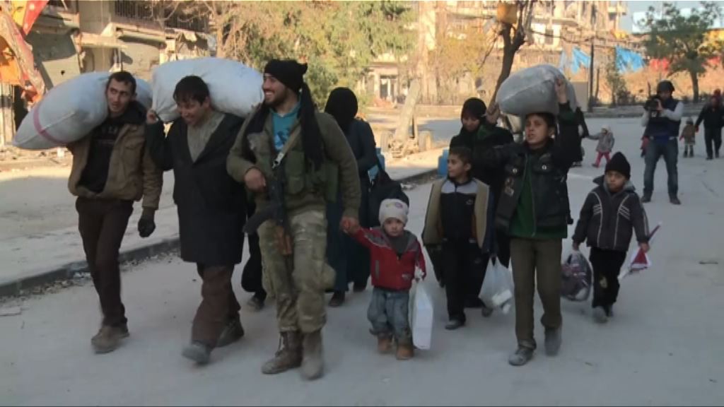 阿勒頗東部民眾已開始撤離