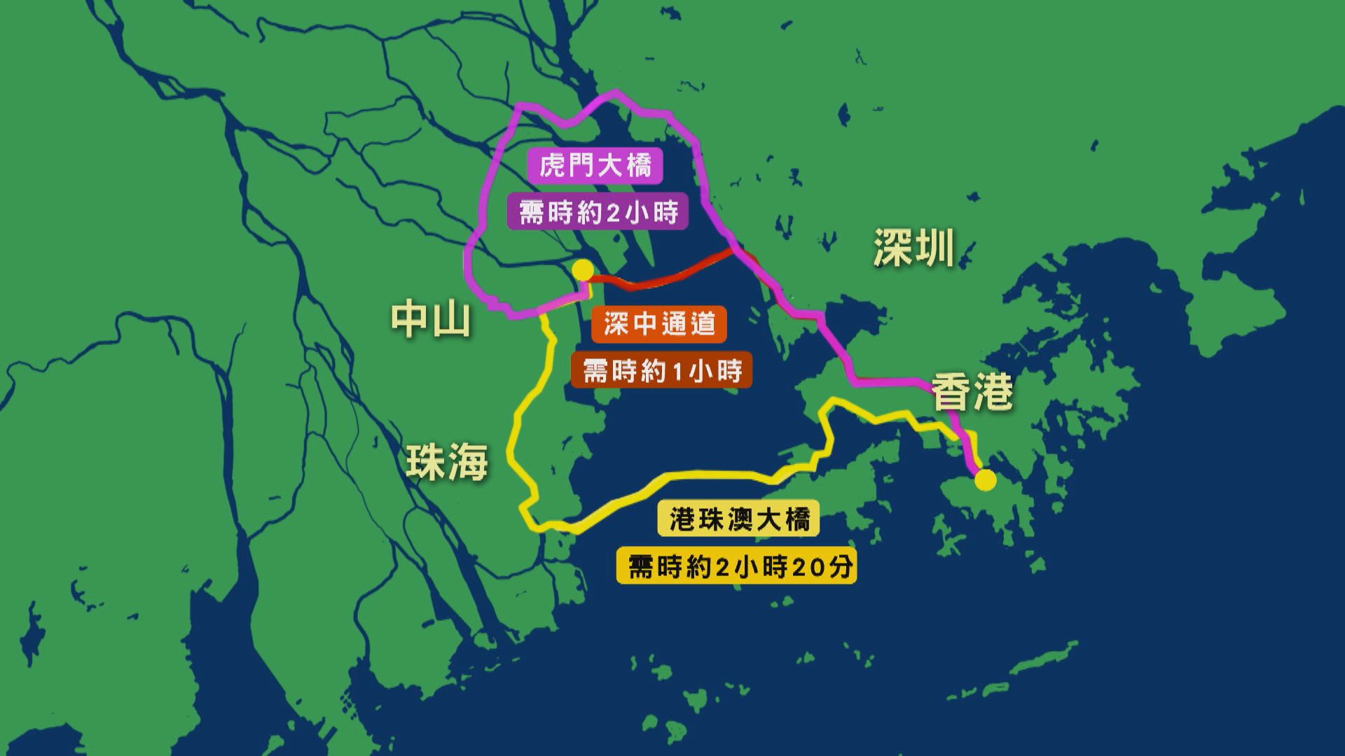 深中通道最快月底開通 旅行社：查詢及報團人數多約一倍 直通巴將改行新路線