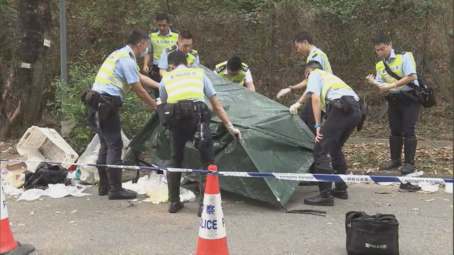 上水單車婦疑遇交通意外倒斃水渠內 警方列作致命交通意外處理