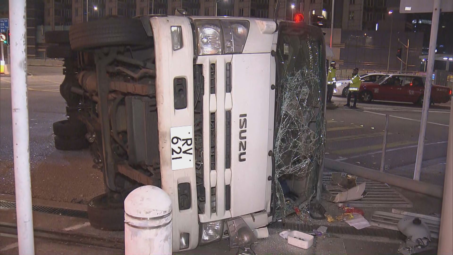 葵涌及紅磡兩宗車禍釀一死一傷