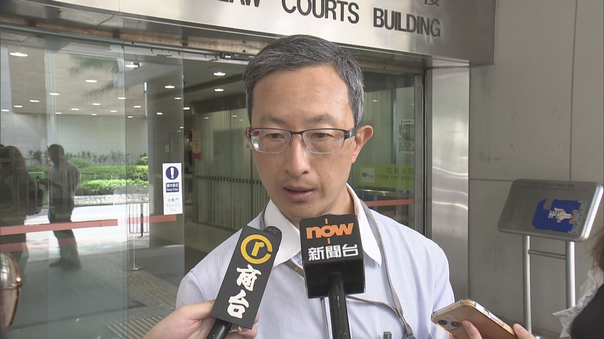 林哲玄旁聽鄧桂思案 稱支持撤控決定冀減醫護壓力