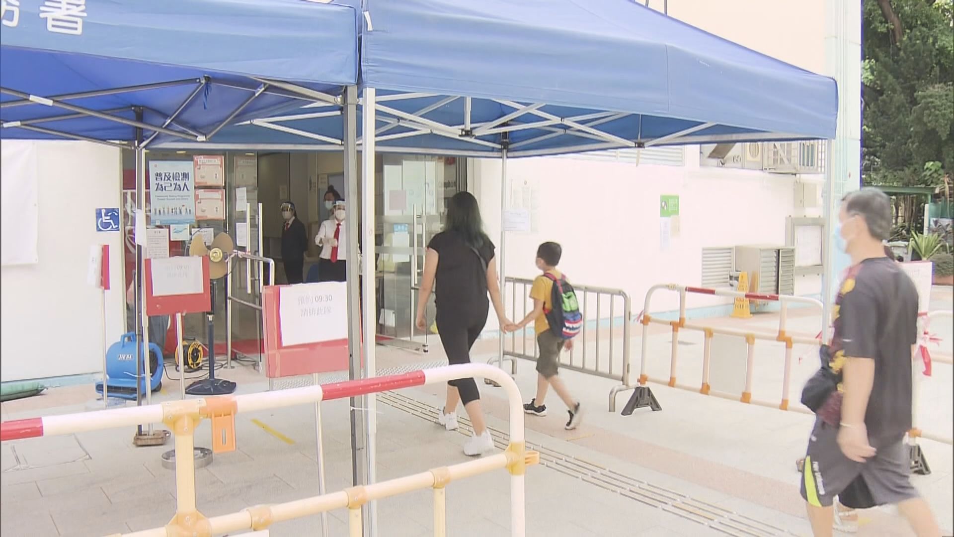 57個檢測中心運作至明日　有中心人流疏落