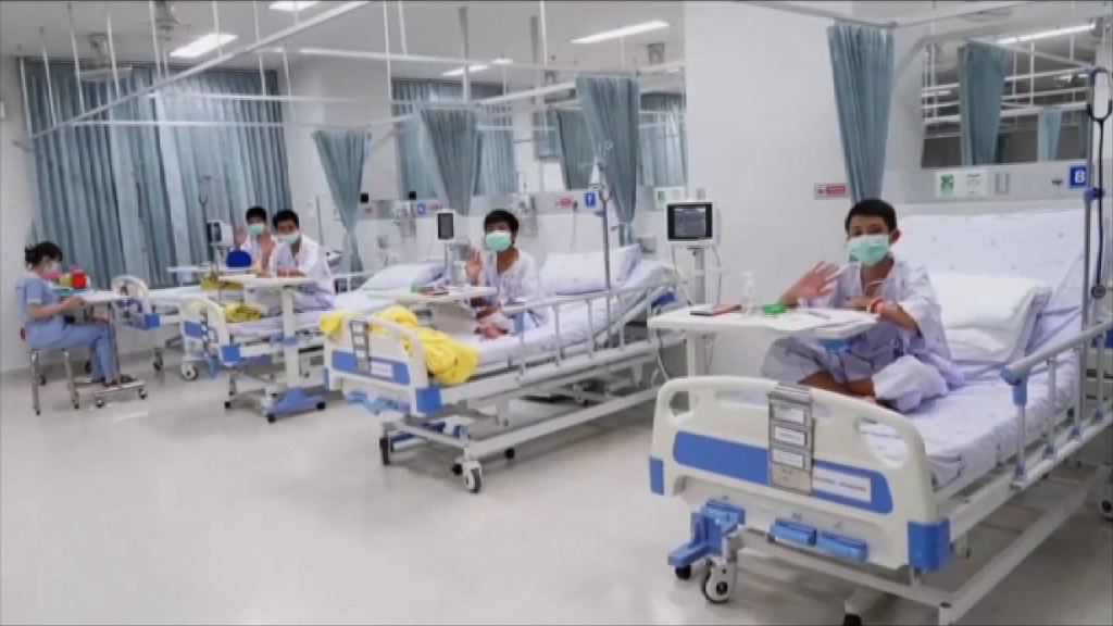 泰國少年足球隊料下周四出院