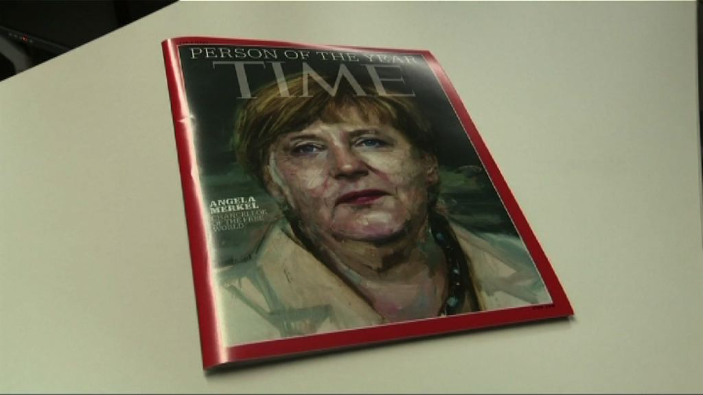 默克爾當選時代年度風雲人物