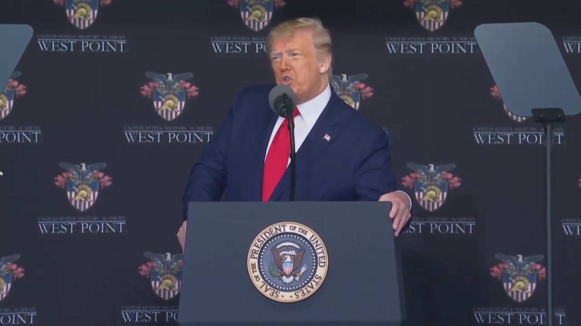 特朗普：美國並非世界警察　要捍衛自身利益