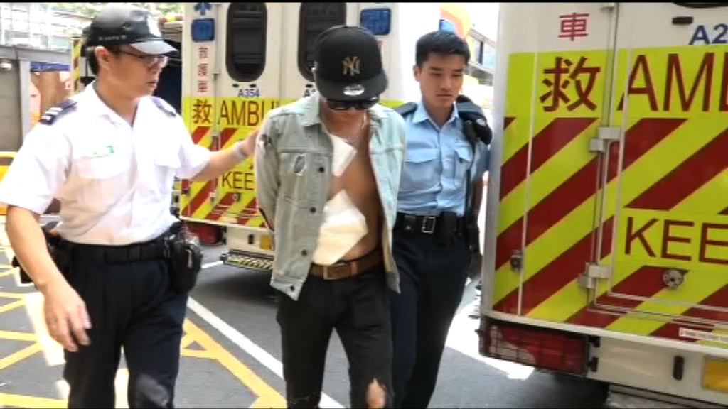尖東酒樓內有人潑腐液　涉案男子當場被制服