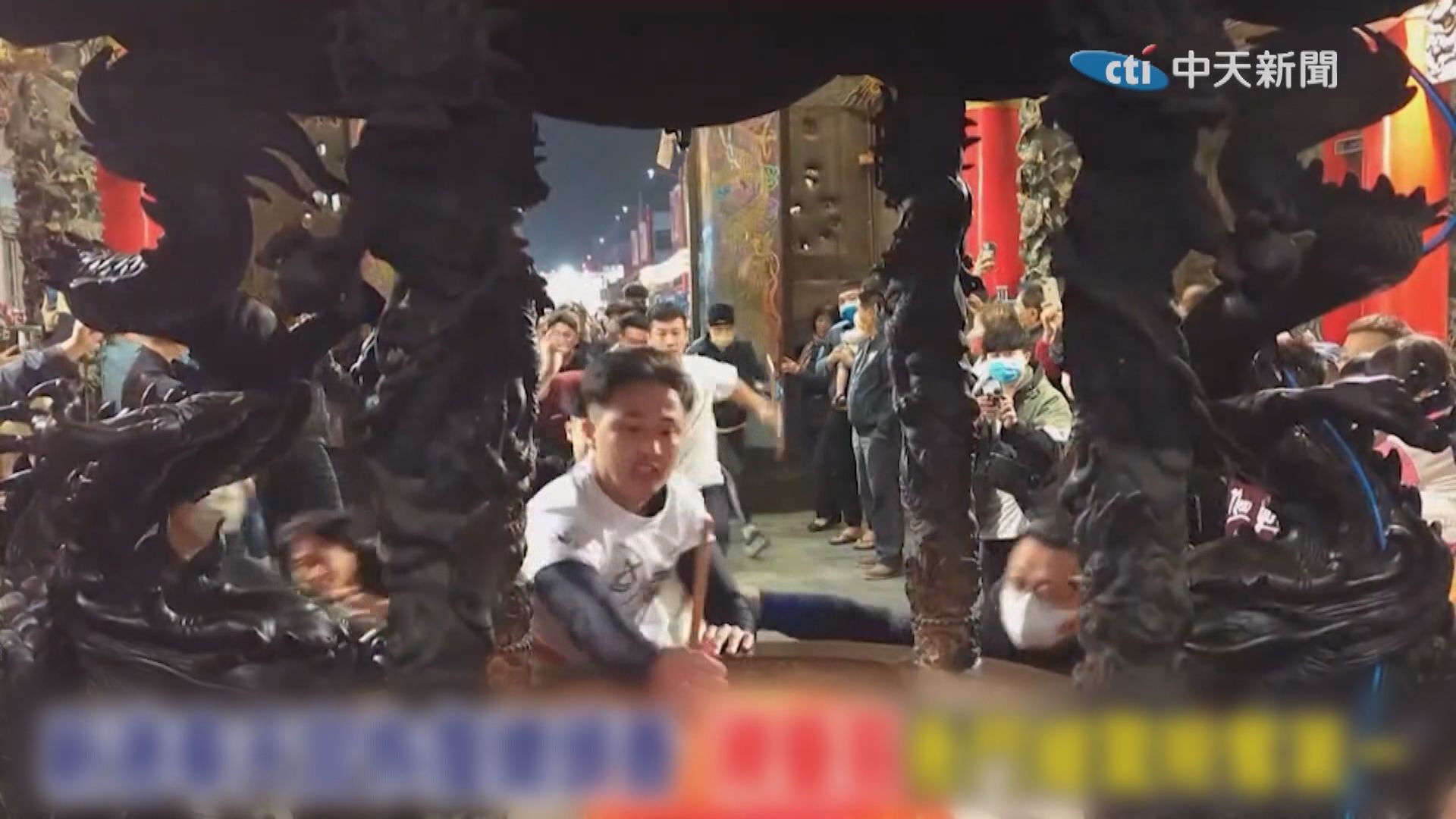 台灣多間廟宇恢復舉行搶頭香活動