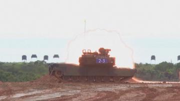 台灣舉行一年一度漢光軍事演習