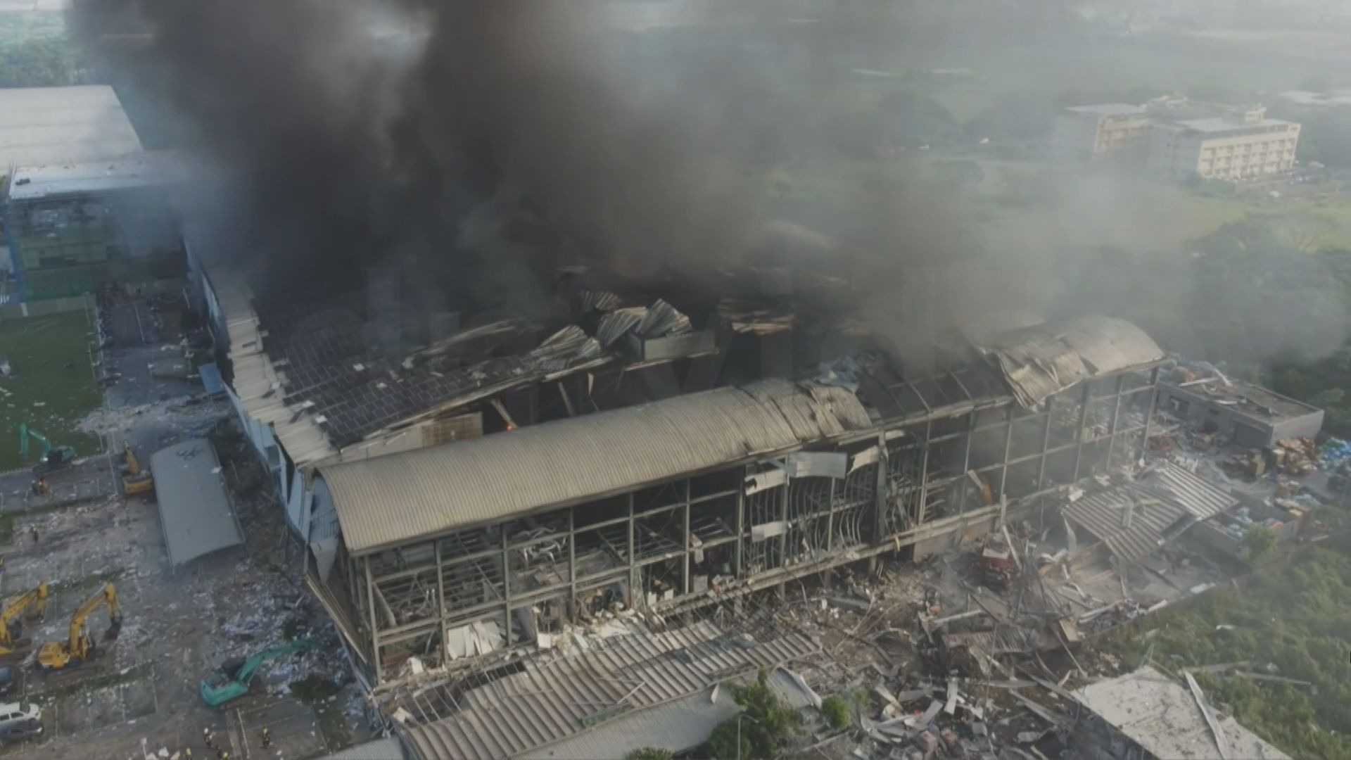 台灣屏東工廠大火 死亡人數增至6人