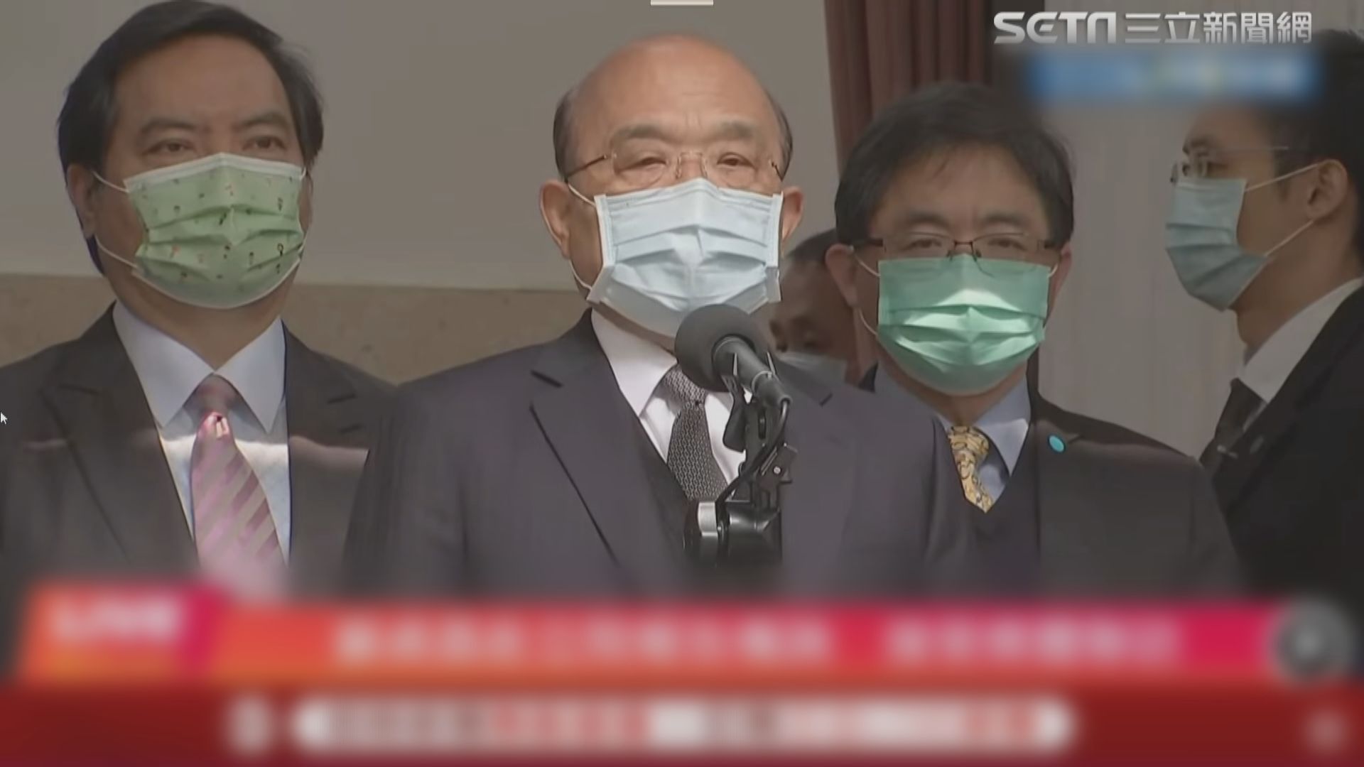 台灣藝人為大陸官媒節目拍宣傳片　蘇貞昌：要團結抗外敵