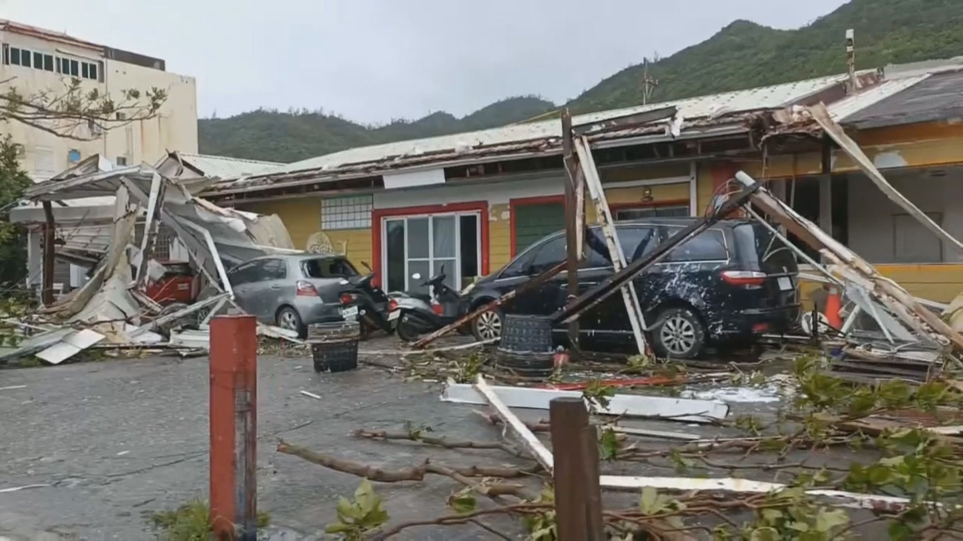 海葵兩度登陸台灣 台東多地遭重創