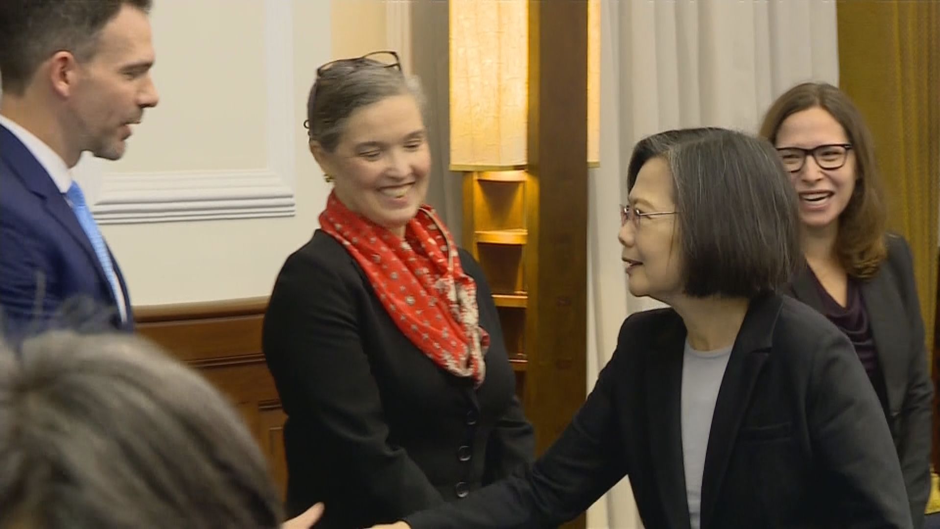 美國跨黨派資深代表團訪台