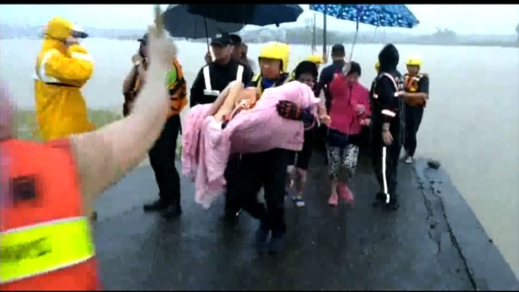 台灣持續暴雨　造成兩死五傷