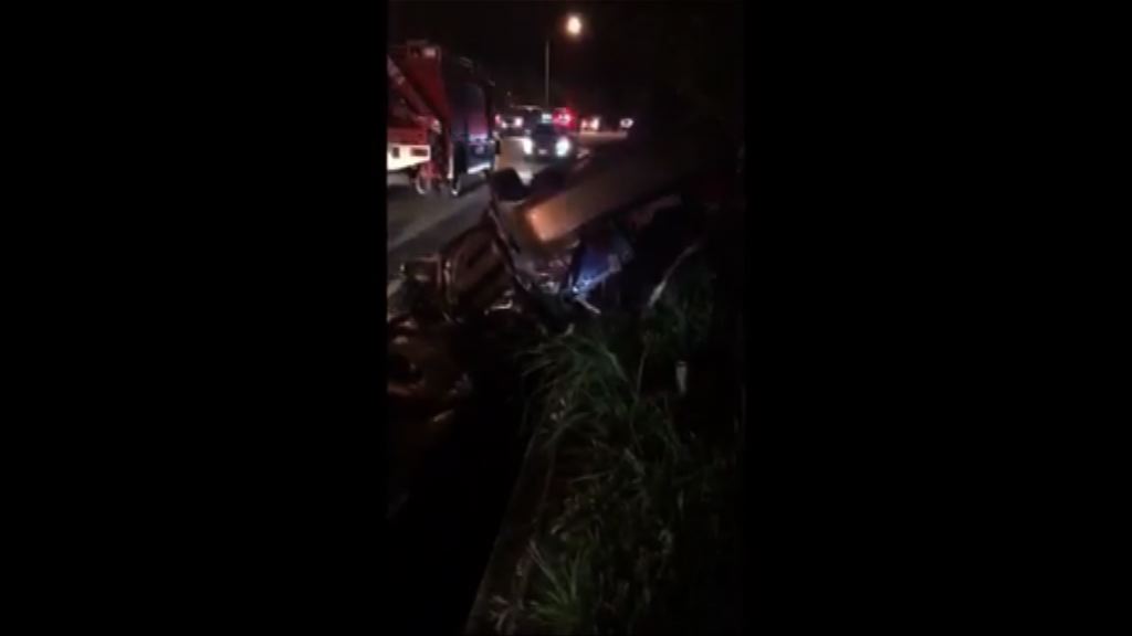 台灣蘇花公路嚴重車禍四死三傷