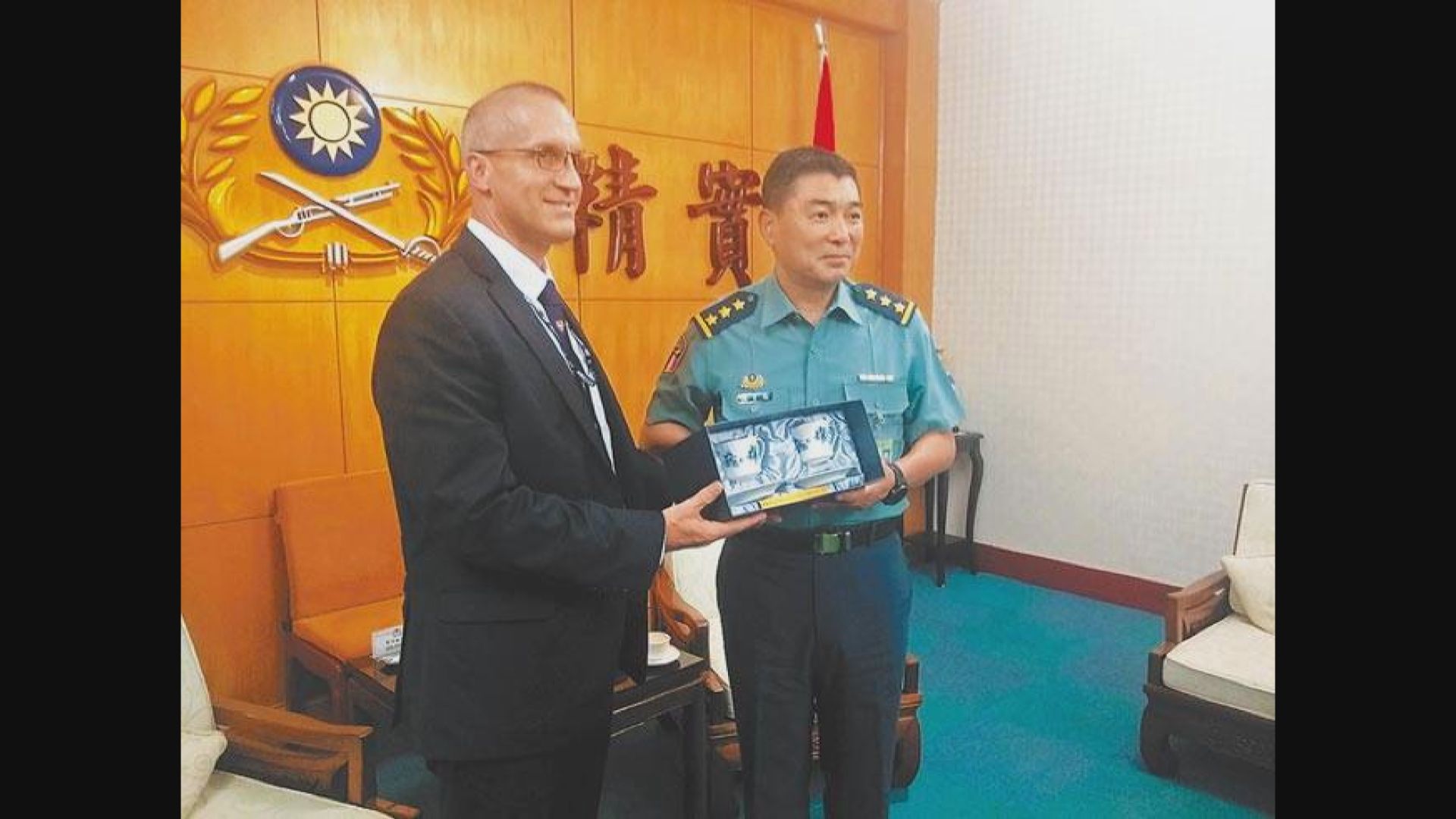 美軍現役上校將首次亮相台灣軍方節目