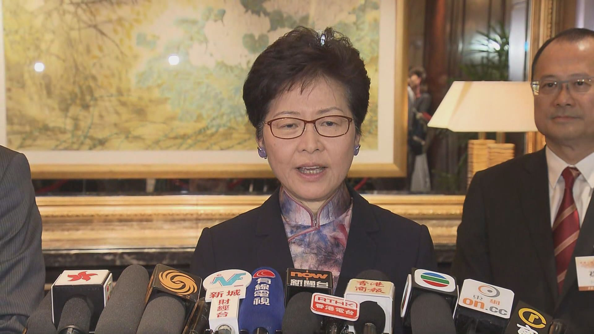 林鄭：三號信號後將啟動緊急監察支援中心