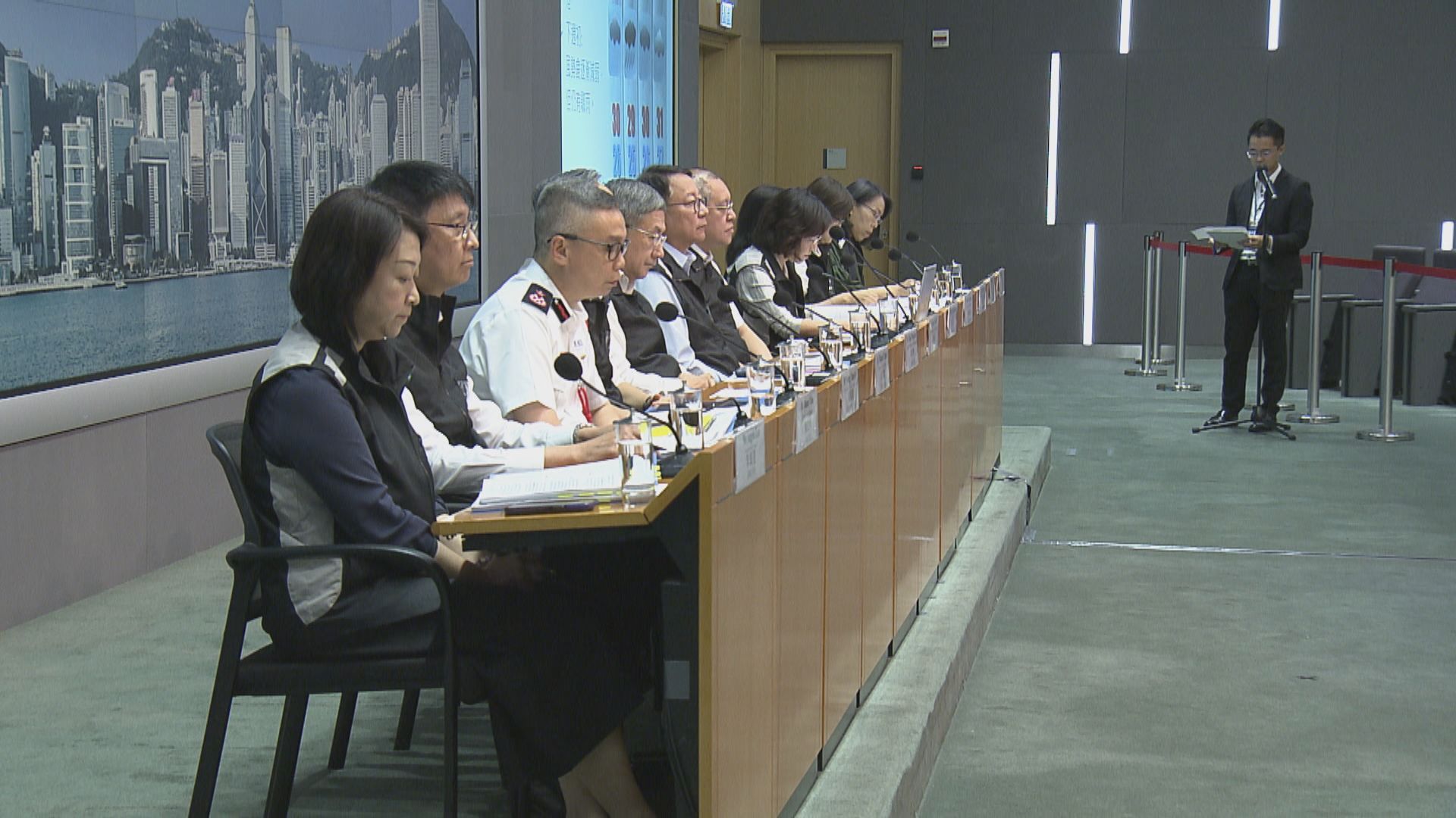 政府跨部門協調應對颱風 額外預留2000人應急