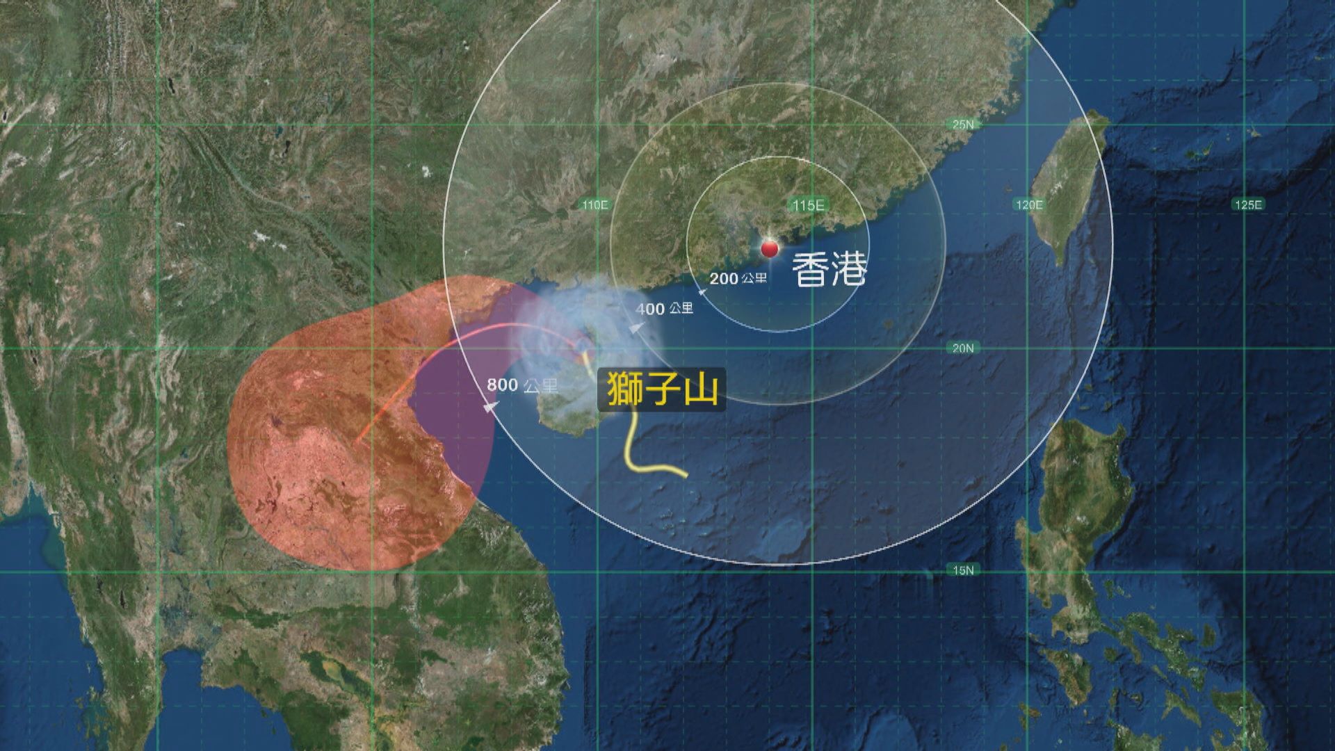 天文台：八號信號會維持一段時間