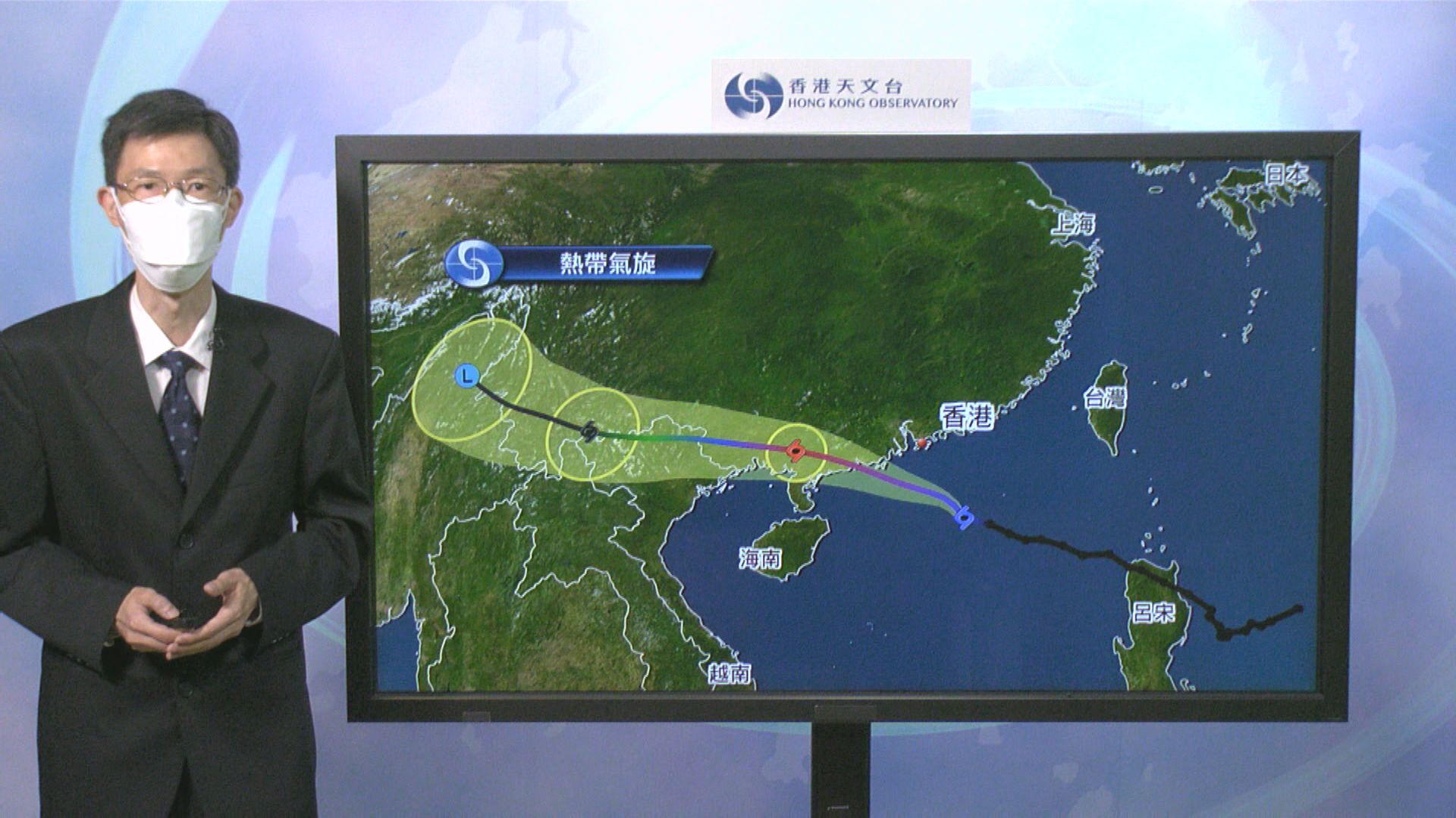 八號東北烈風或暴風信號現正生效　馬鞍料明早最接近本港