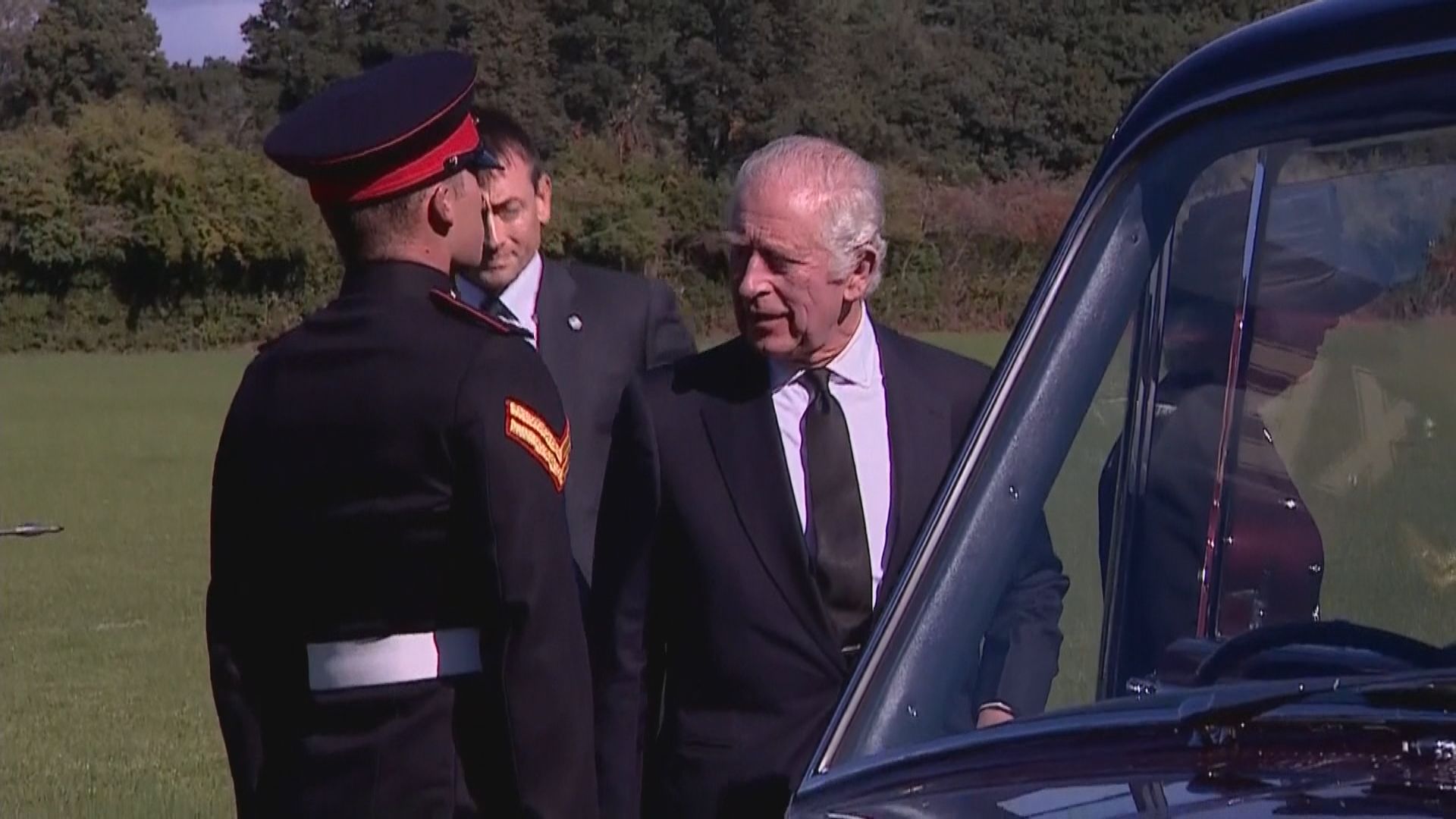 英王查理斯三世到訪威爾士