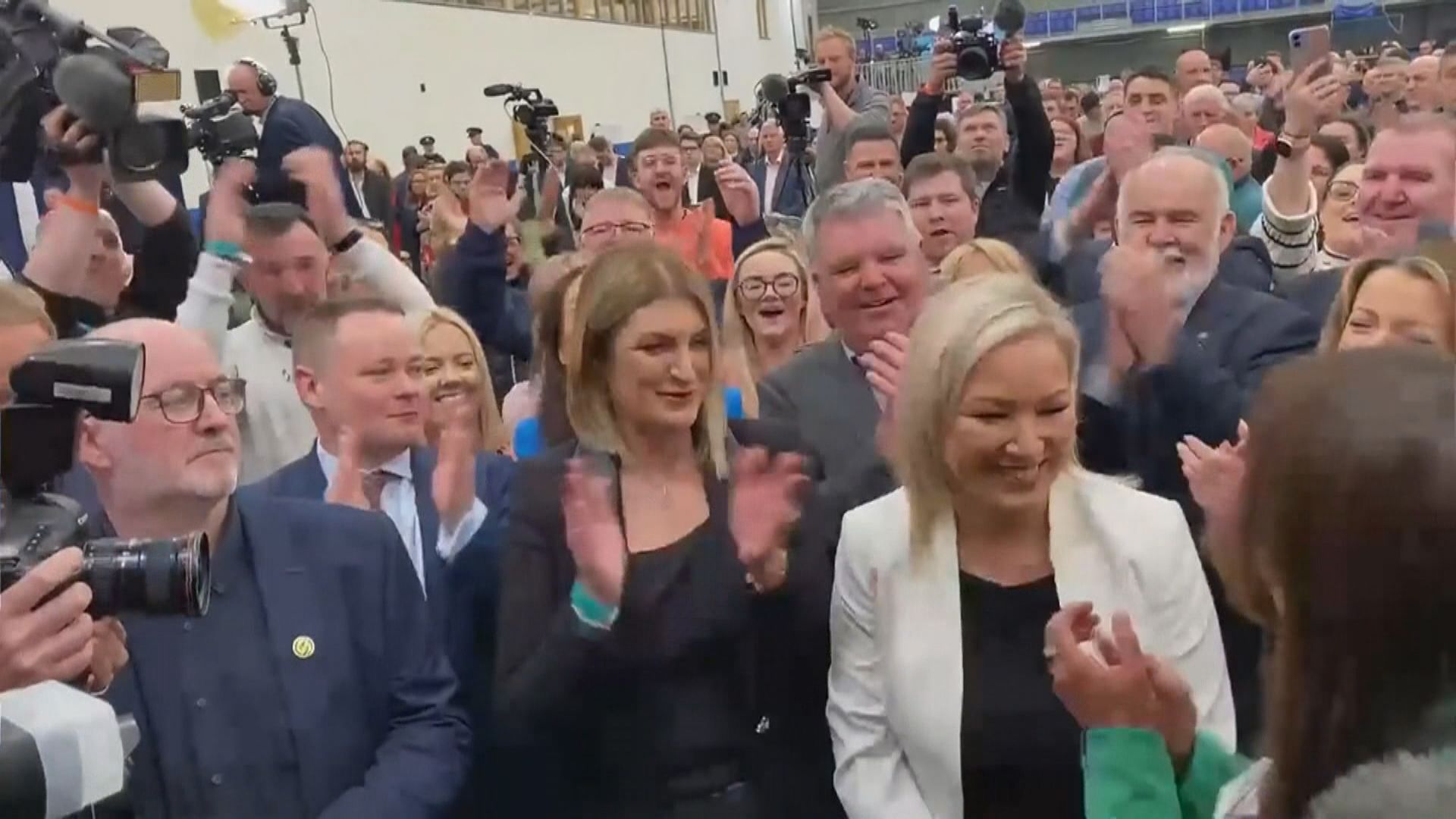 北愛新芬黨議會選舉得票領先