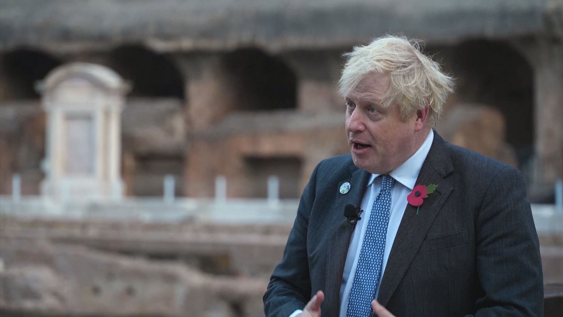 約翰遜稱英國2035年不再有發電系統產生碳排放