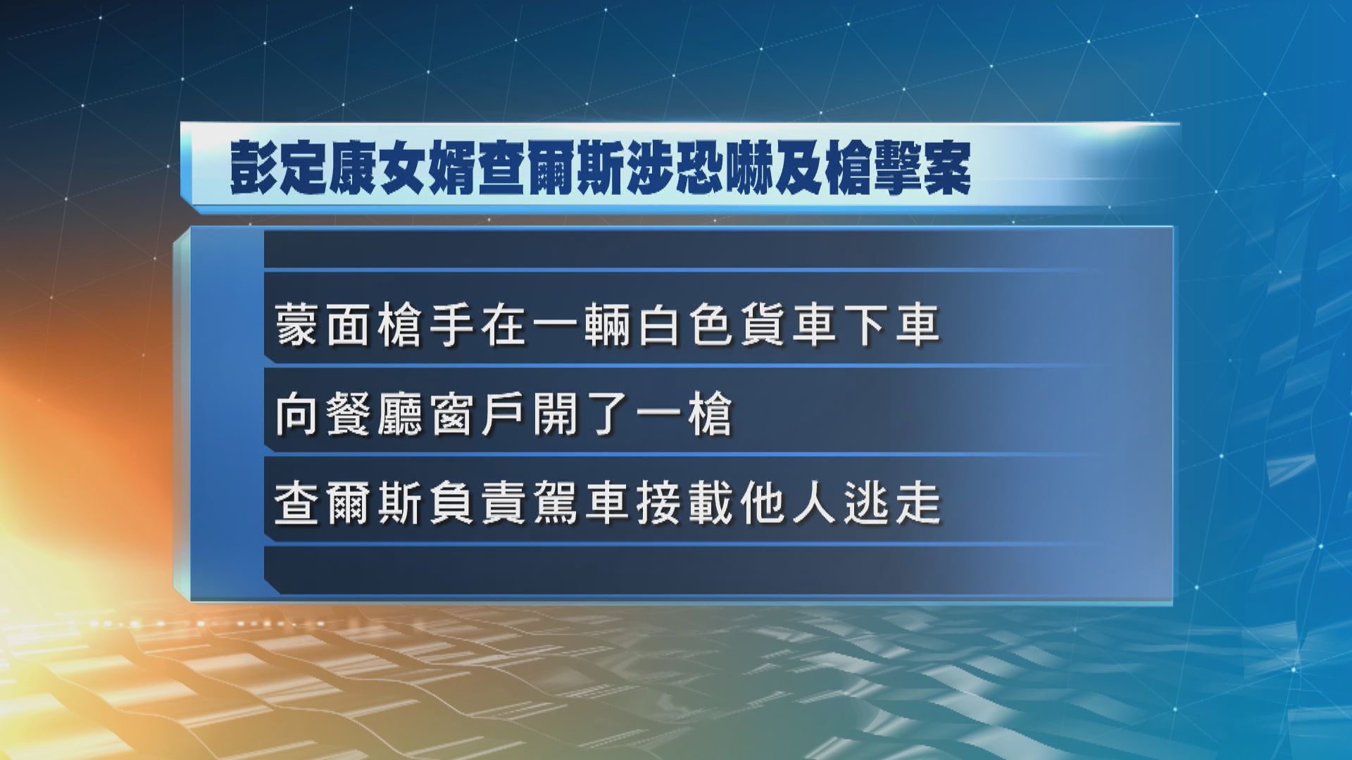彭定康女婿涉恐嚇案罪成 或面臨監禁