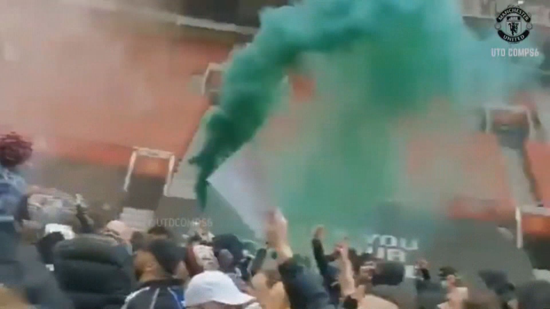 英超聯首次因球迷示威而押後賽事