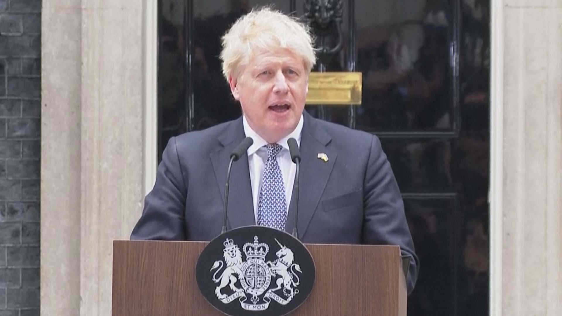 約翰遜辭保守黨黨魁　留任首相至新黨魁上任