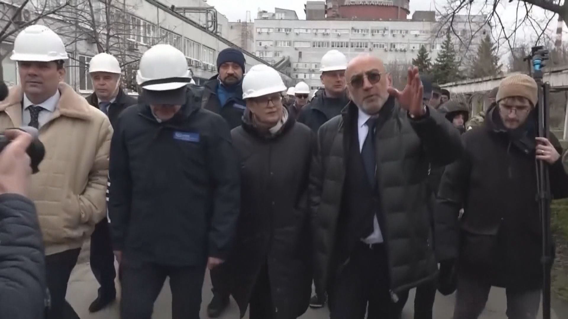 格羅西視察扎波羅熱核電廠　籲採取措施確保核電廠免受攻擊