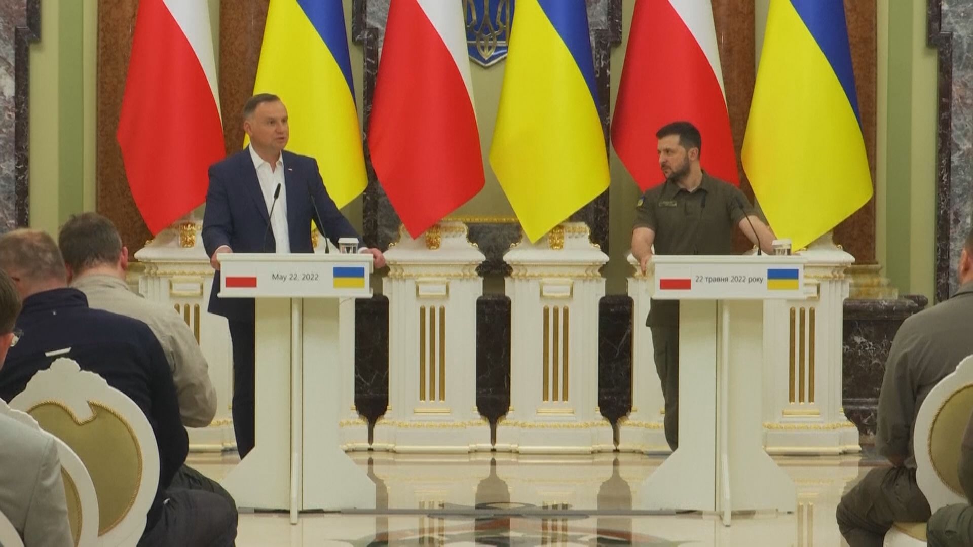 波蘭總統到烏克蘭國會演說　重申支持烏克蘭加入歐盟