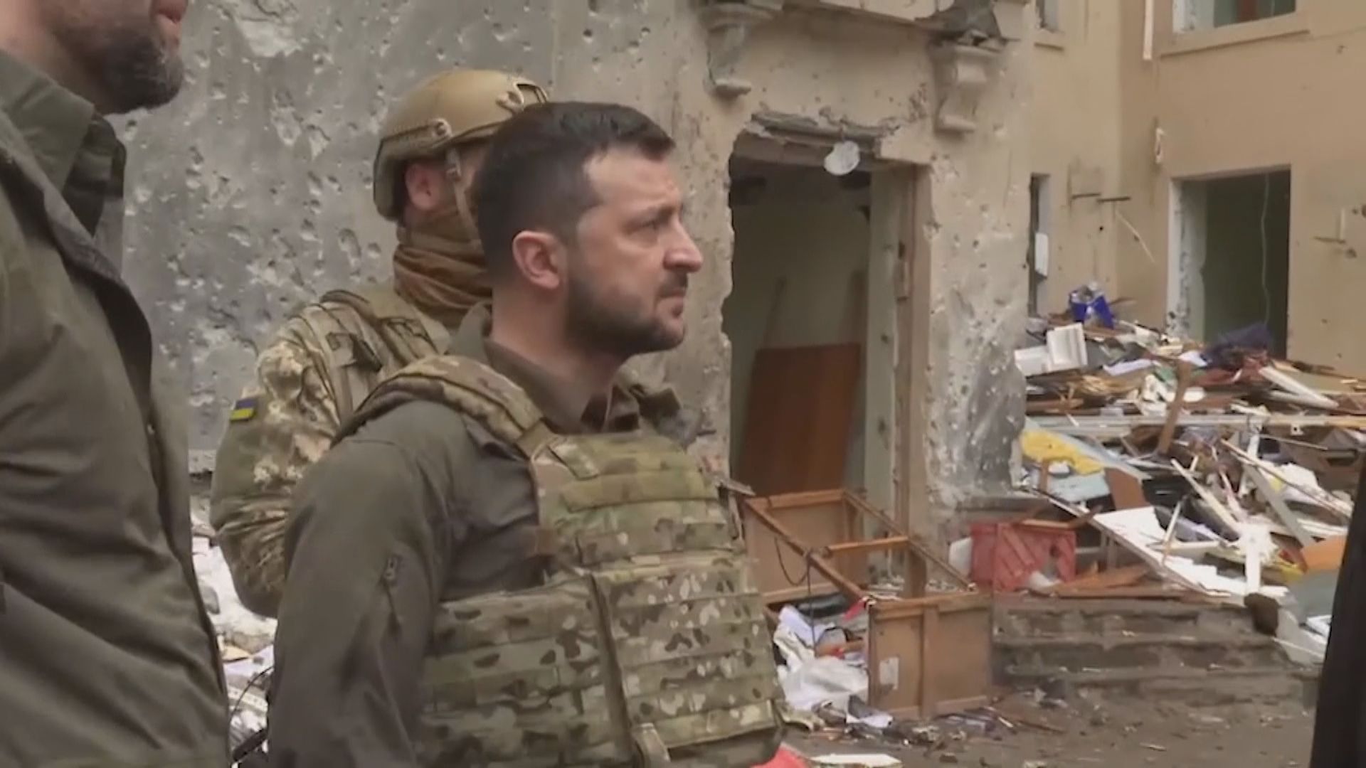 澤連斯基首次視察哈爾科夫　指俄軍入侵烏克蘭已徹底失敗