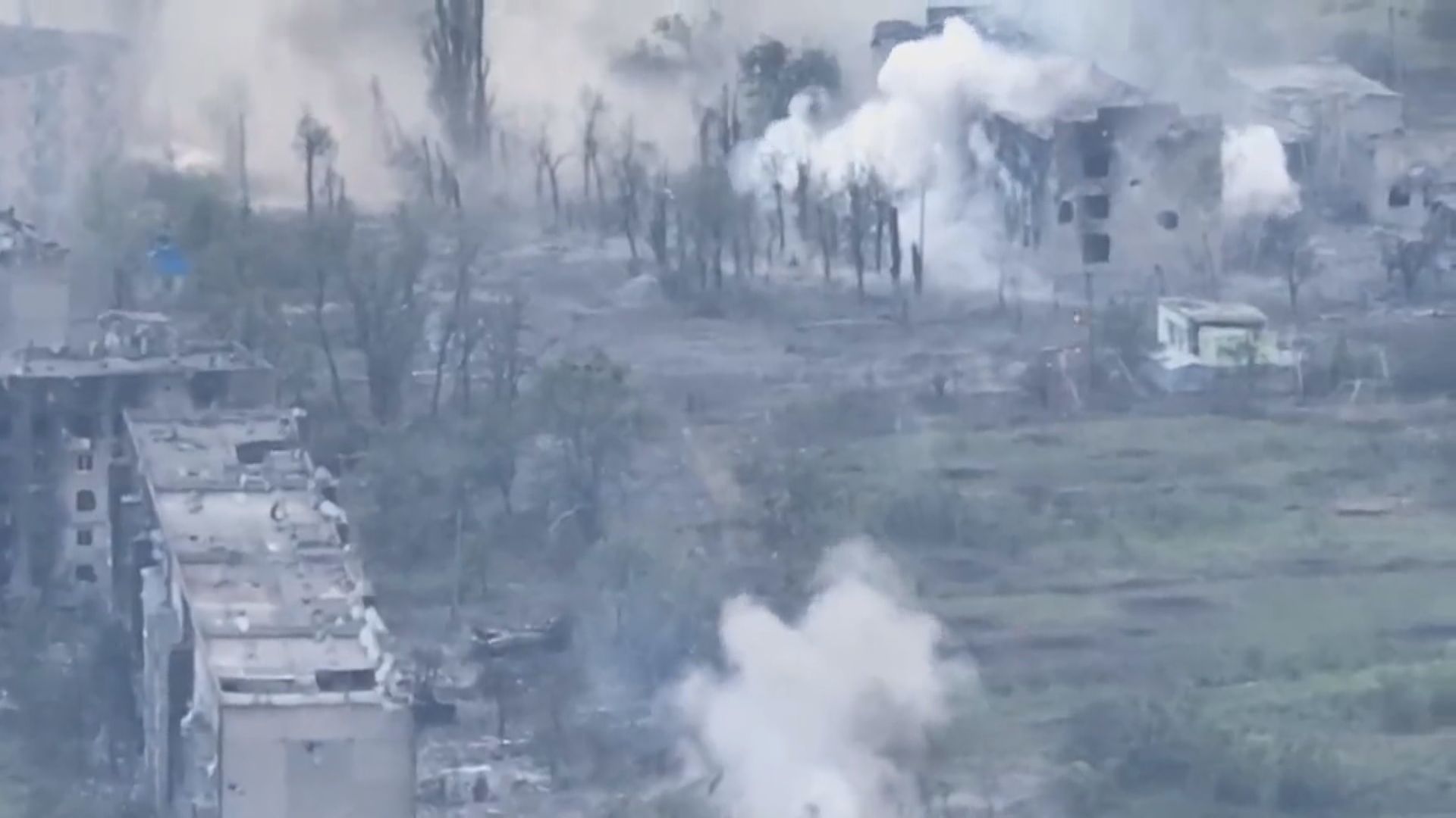 俄烏繼續在東部頓巴斯地區激烈交戰