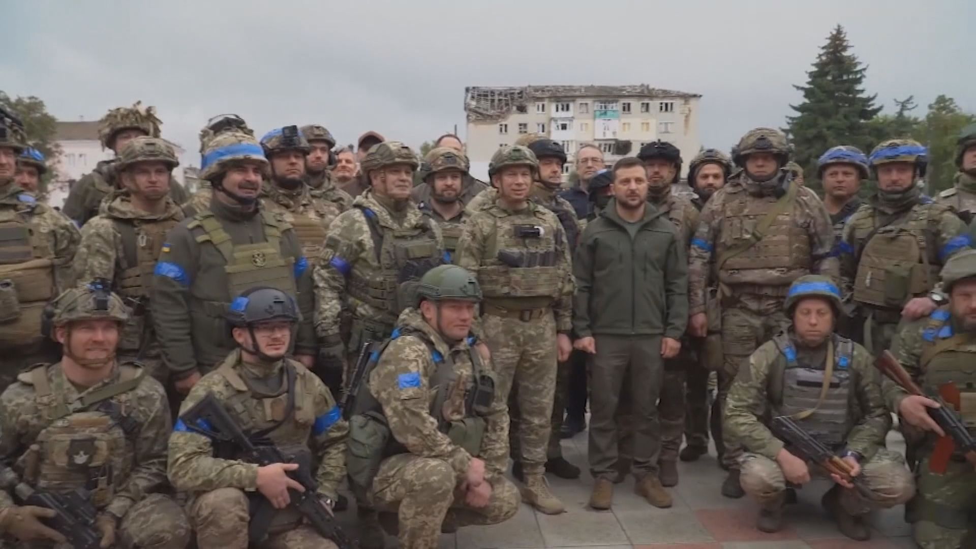 澤連斯基到東部視察　誓言收復克里米亞