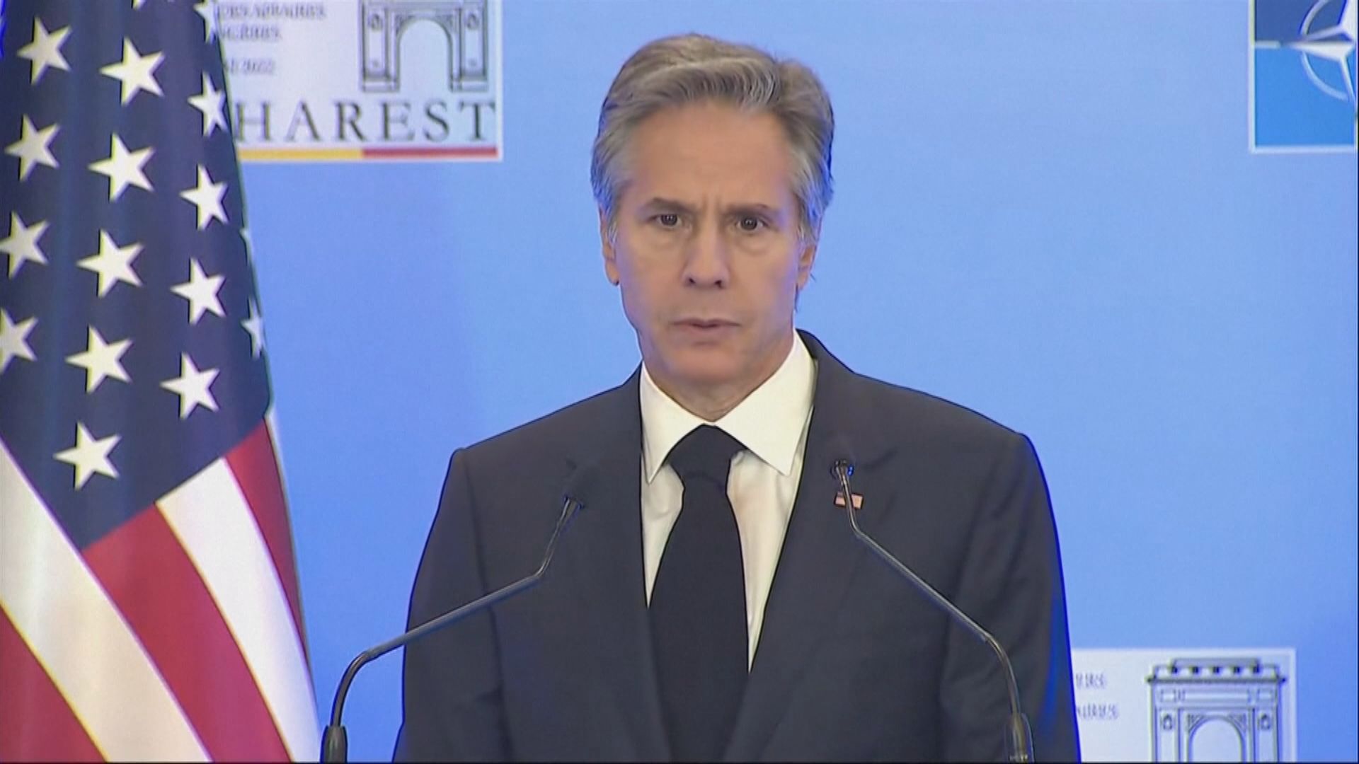 布林肯：俄羅斯猛攻烏克蘭能源基建 做法野蠻