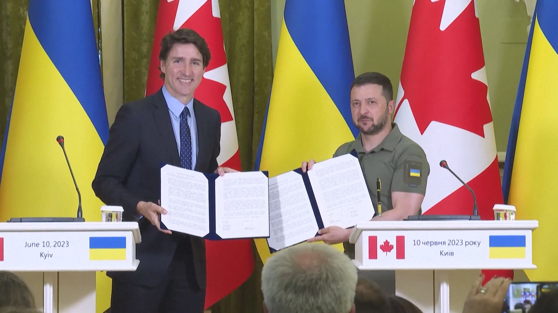 杜魯多突到訪基輔 澤連斯基指烏軍已展開反攻行動