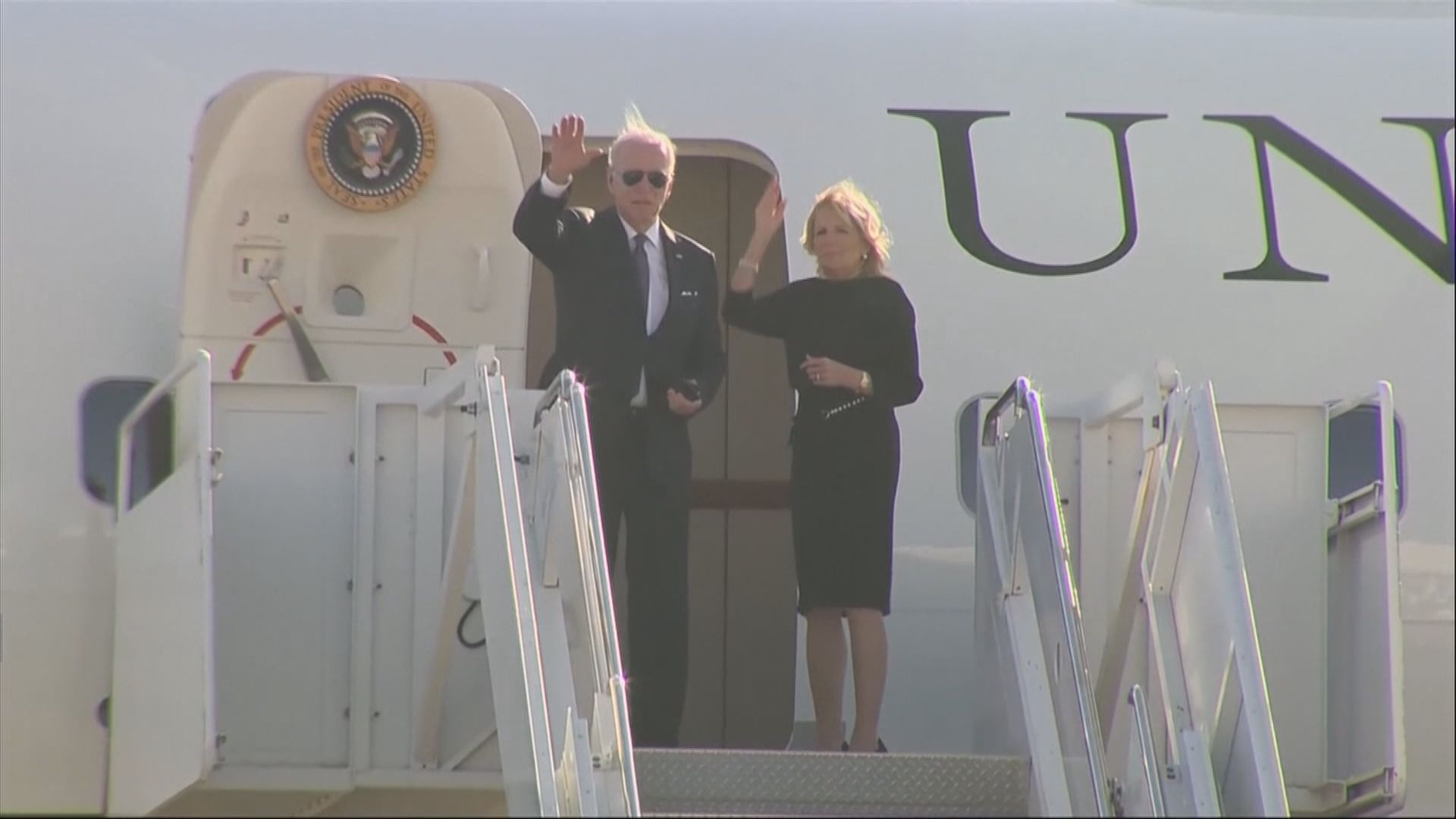 拜登伉儷一度撤離特拉華州度假屋