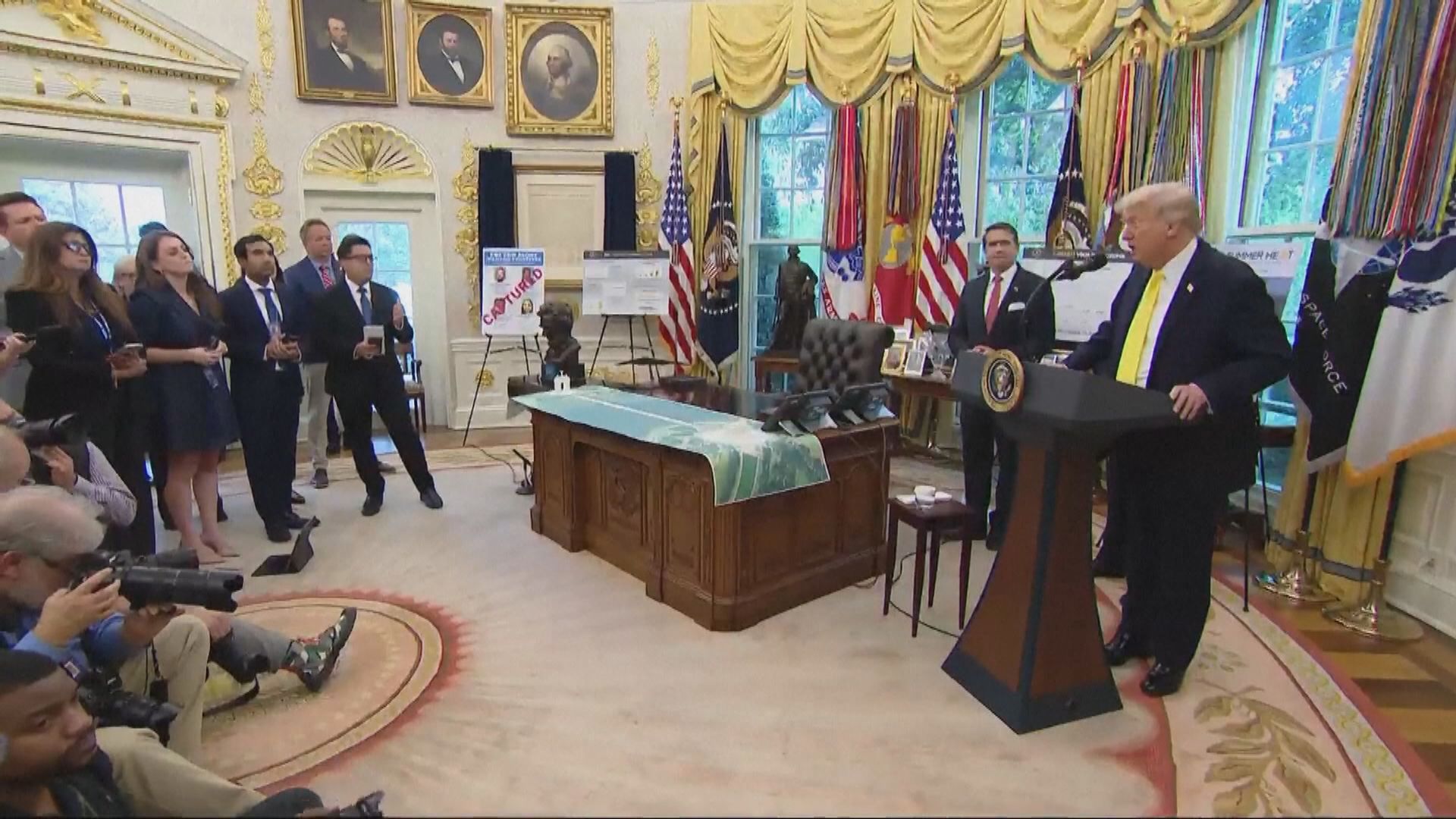 特朗普再威脅將波士頓舉行的世界盃比賽移師到其他地點