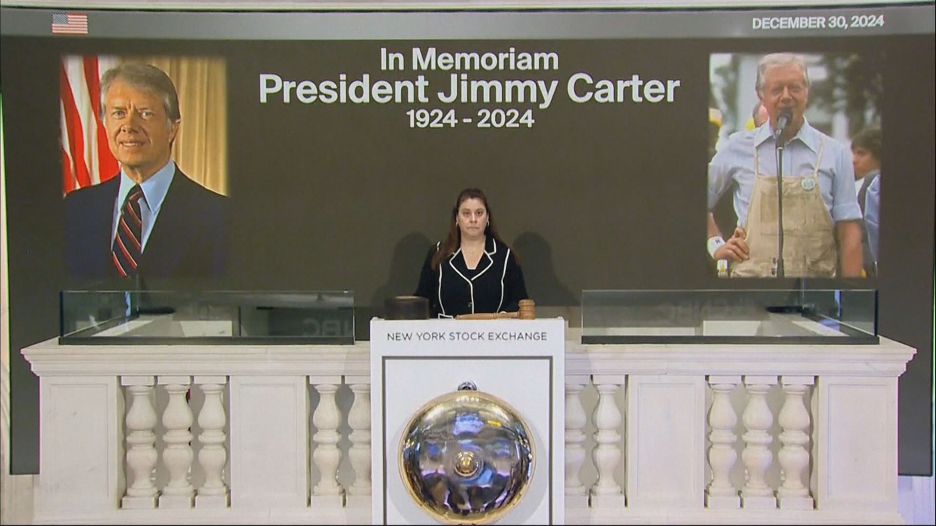 已故美國前總統卡特國葬1月9日舉行