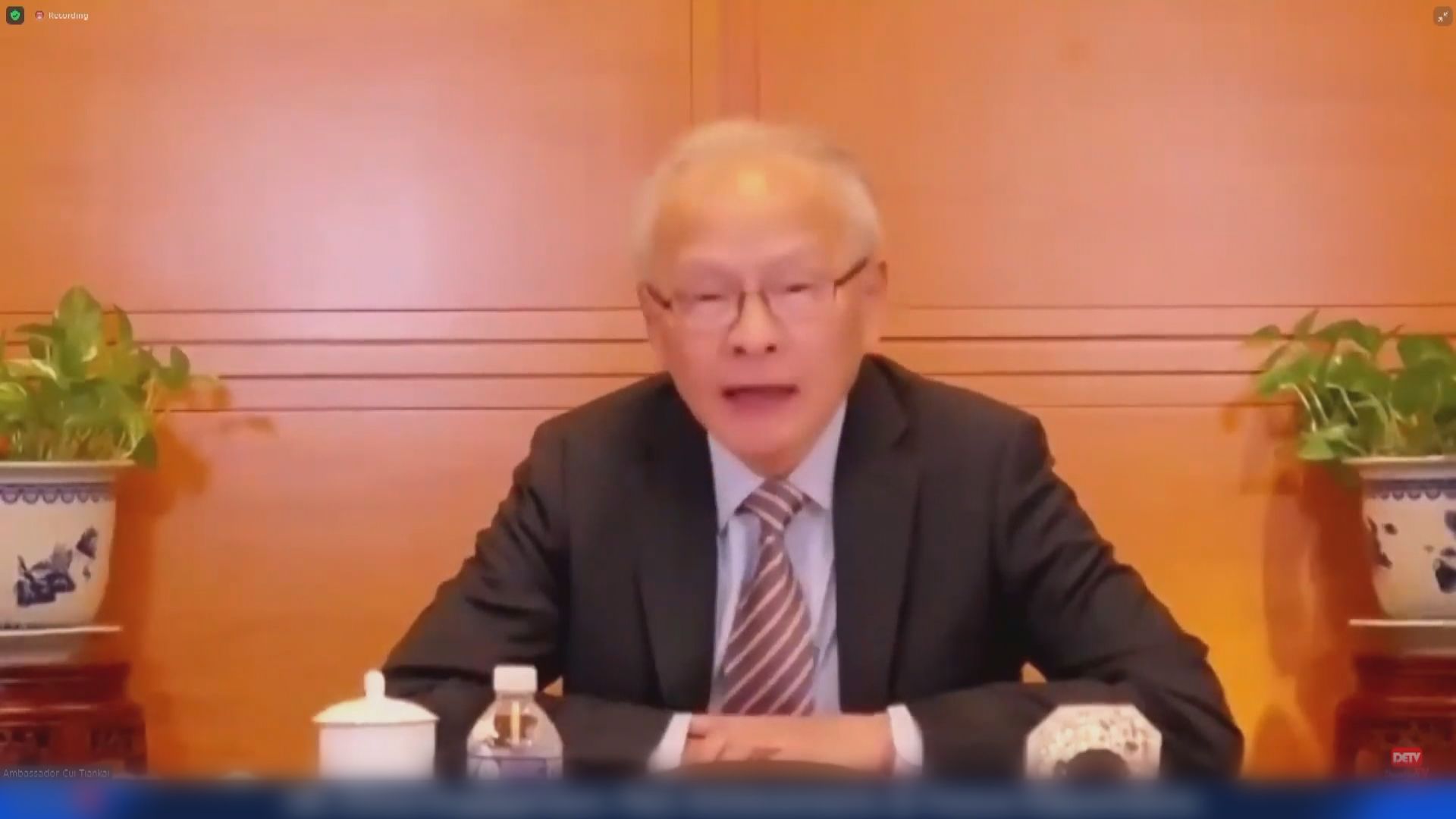 中國駐美大使：過去幾年美國對華政策被劫持