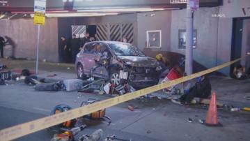 美國洛杉磯有汽車撞向人群　造成數十人傷