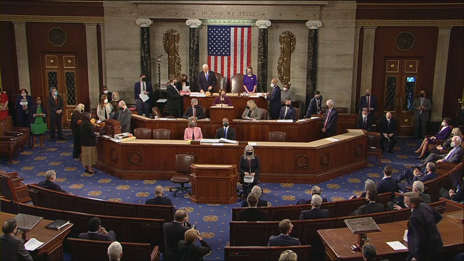 美國國會會議確認選舉人票　有共和黨人反對點算亞利桑那州結果